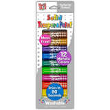 12 Metalix Colors KwikStix Tempera Paint