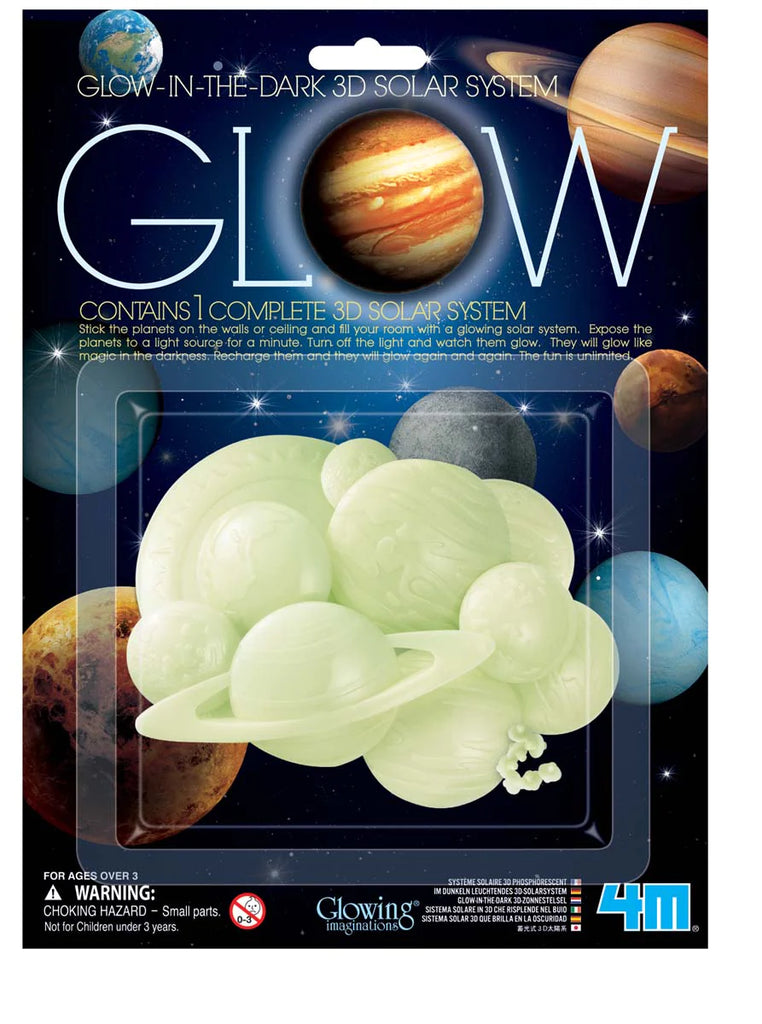 Solar System Glow 3D