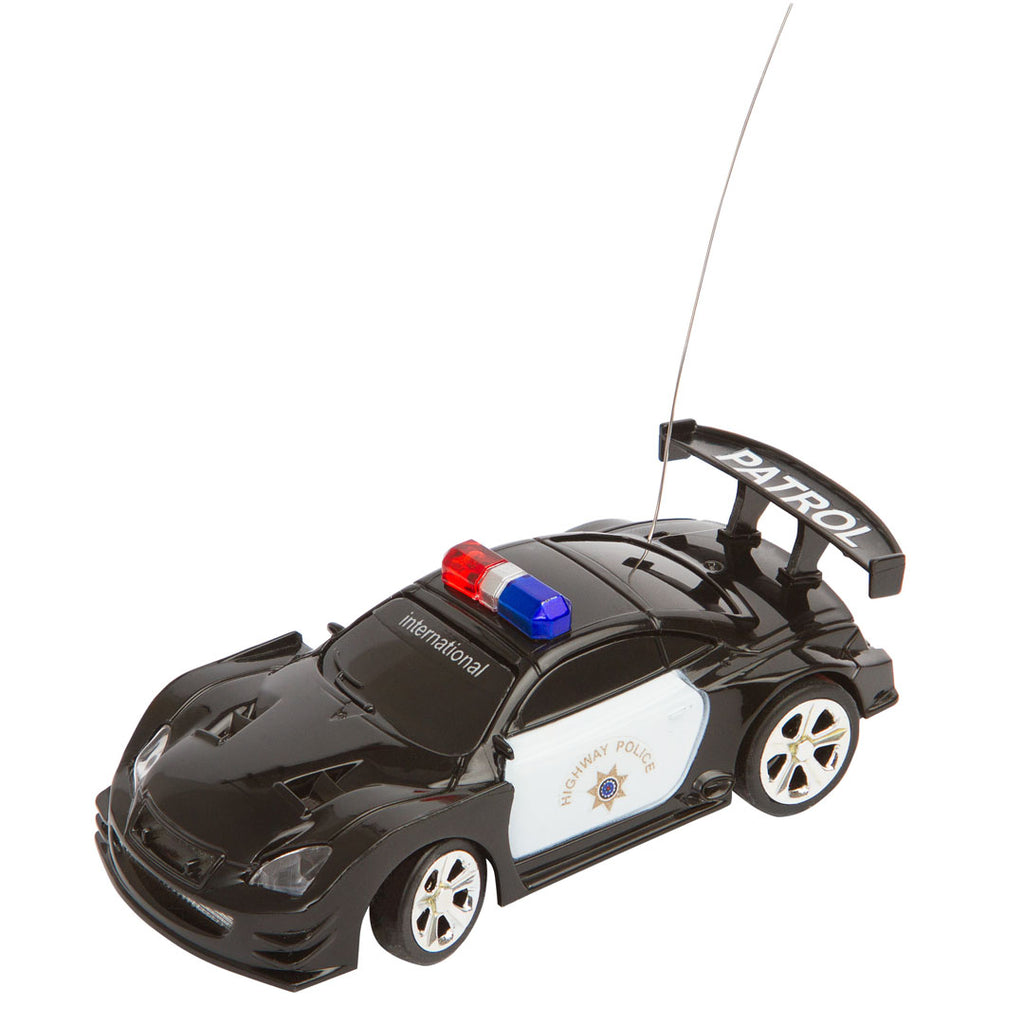 Police Mini Racer - Black & White RC