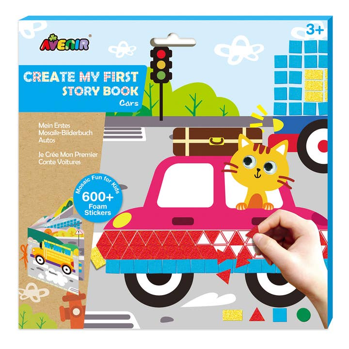 Cars Create My First Story Book