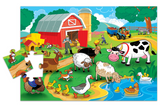 Farm Floor Puzzle 24 pc