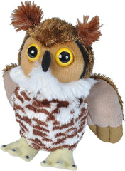 Great Horn Owl-Hug'Ems Mini