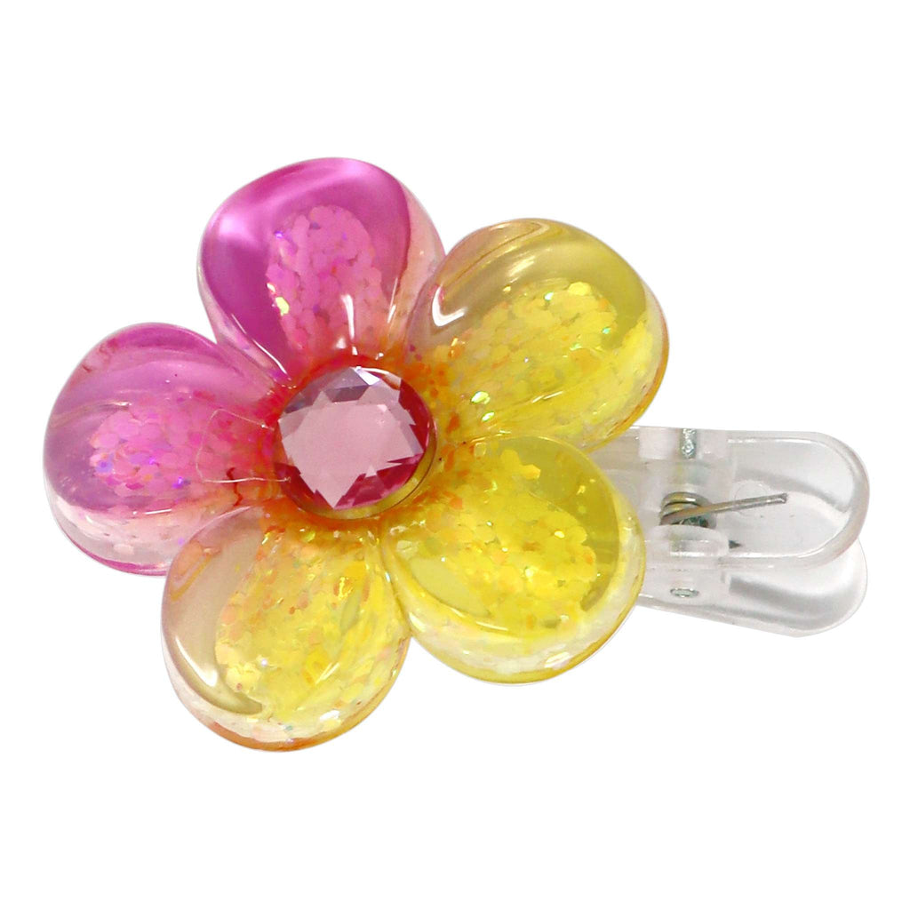 Hair Clips Daisy Sparkle