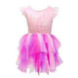 Dremy Unicorn Twirl and Twinkle Dress sz 3-4