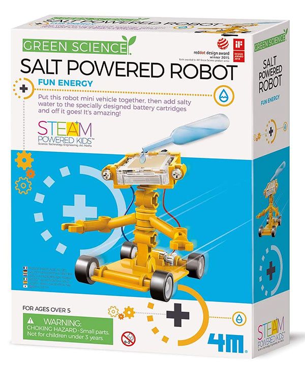 Salt Powered Robot