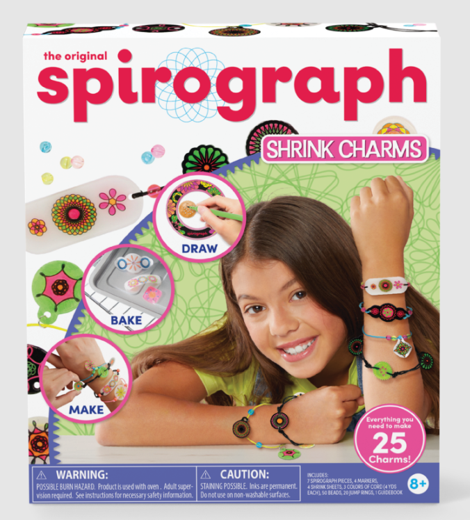 Shrink Charms Spirograph