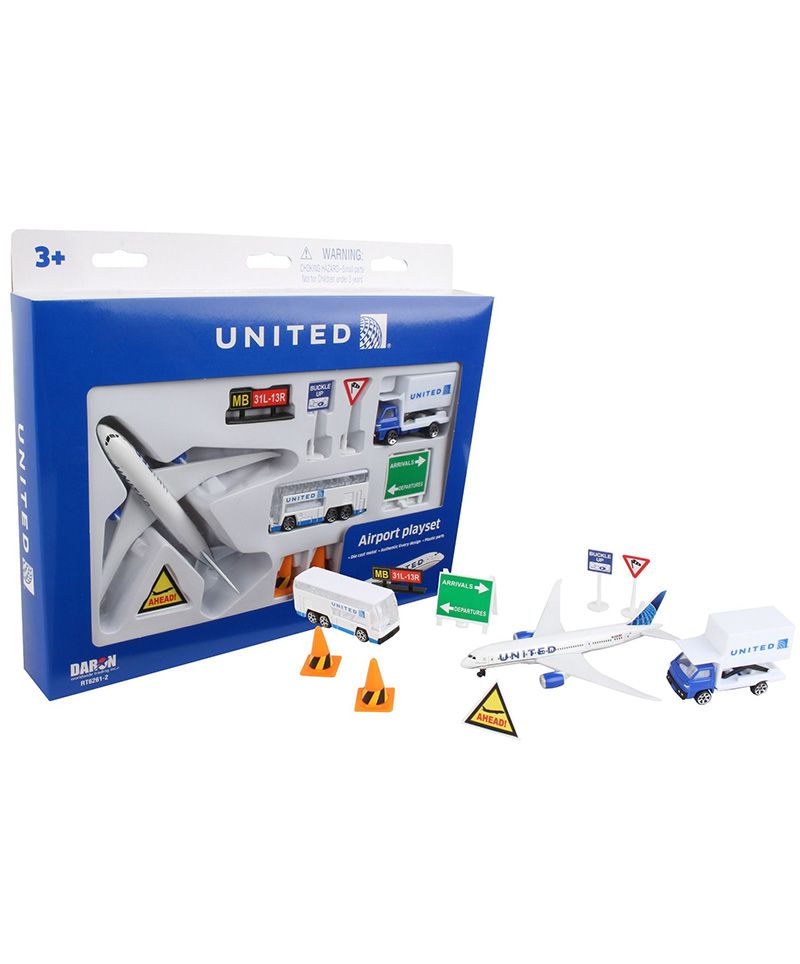 United Airlines Playset