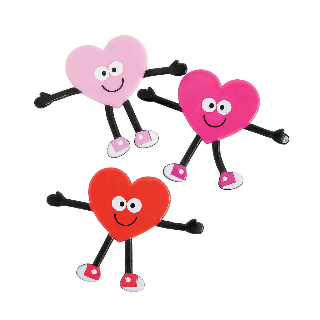 Valentine Heart People Bendables