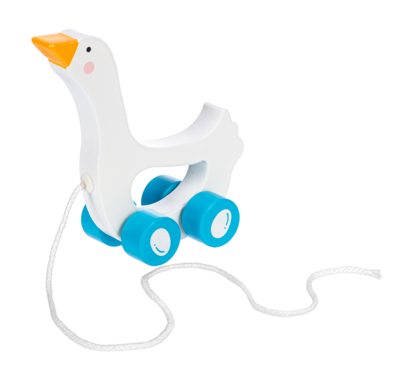 Silly Goose Wooden Pull Toy