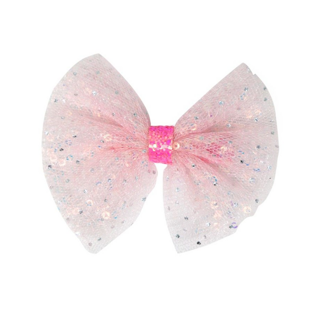 Bow Ballet Hair Clip Moonlight