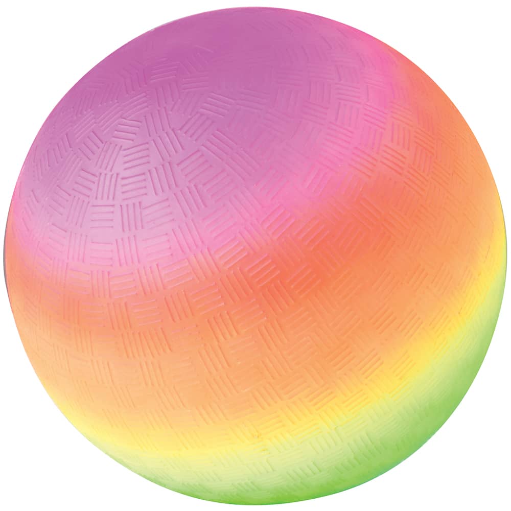 9" Playground Ball Rainbow