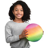 9" Playground Ball Rainbow