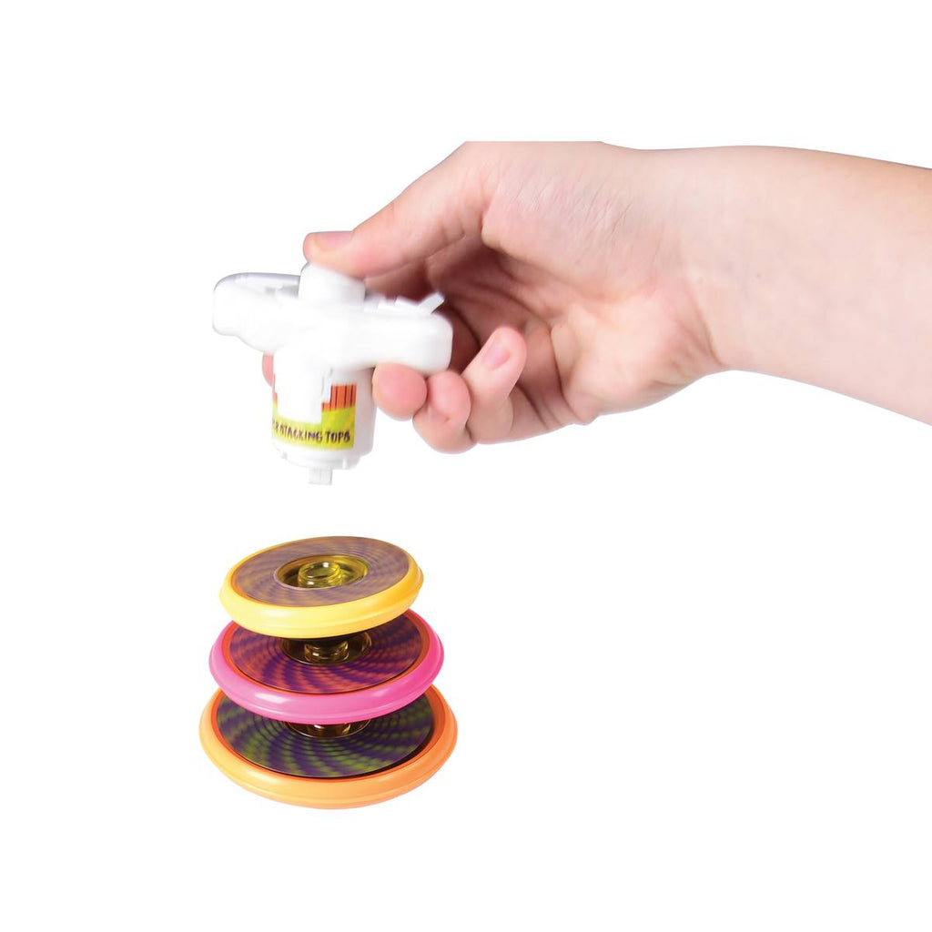 Stacking Spin Tops