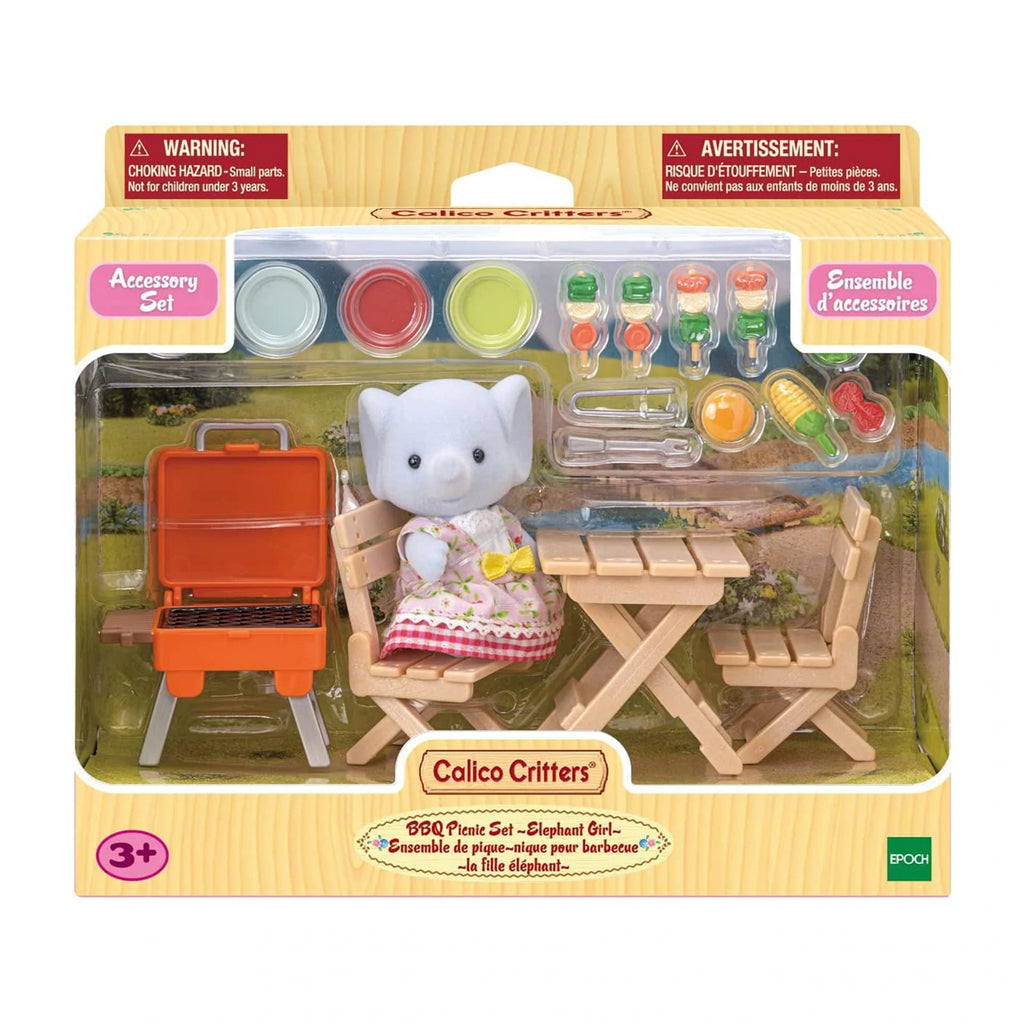 Elephant Girl BBQ Picnic Set