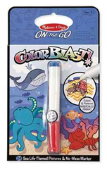 Sea Life Colorblast Book