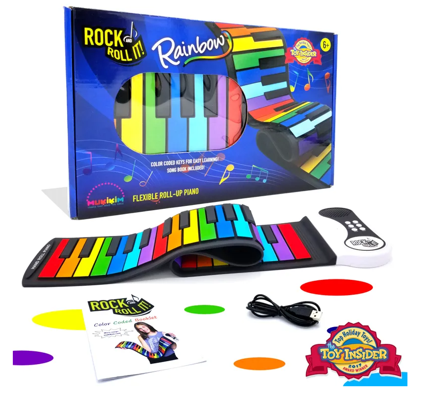 Rainbow Rock and Roll it Piano