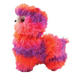 Alpaca Plush Small Neon Pink, Peach & Purple