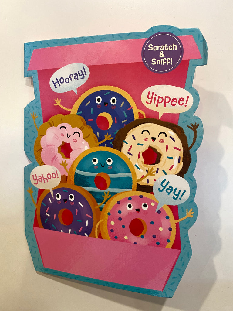 Donuts Card Scratch & Sniff